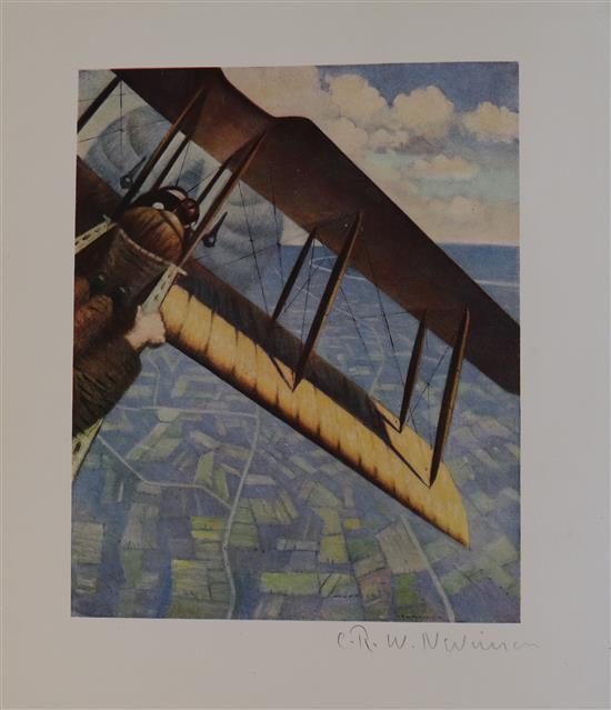 Christopher Richard Wynne Nevinson (1889-1946) The Great War Fourth Year 1918, with signed colour plate Banking overall 11.5 x 9in.